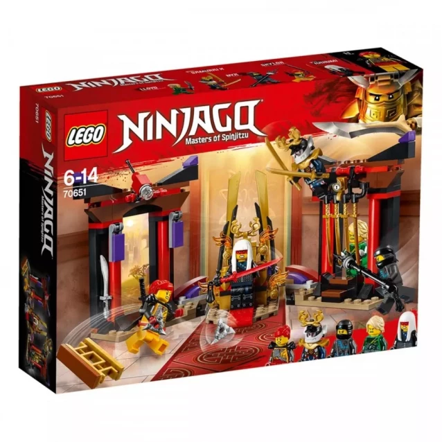 Конструктор LEGO Ninjago Бій У Тронній Залі (70651) - 4
