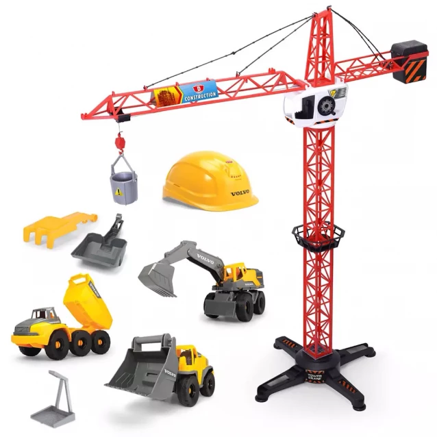 Игровой набор Dickie Toys Volvo Большое строительство (3724007) - 6