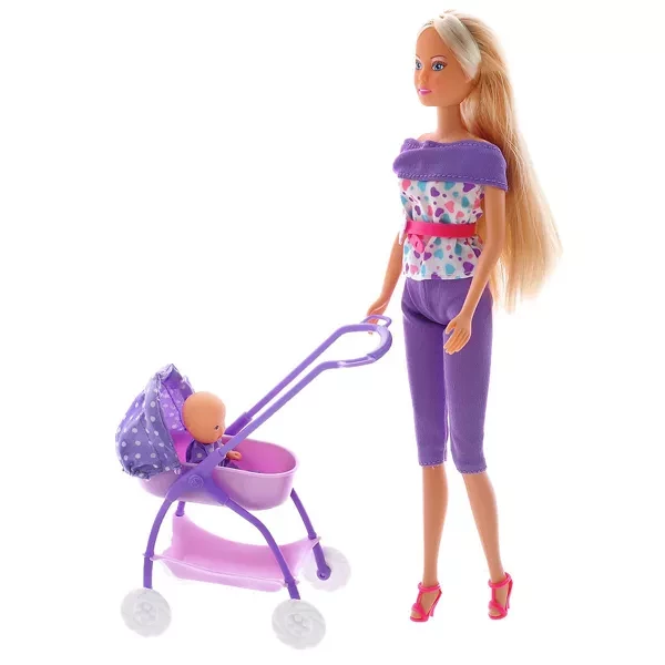 Лялька Штеффі та колиска з малюком, 2 види, 3+ - 2