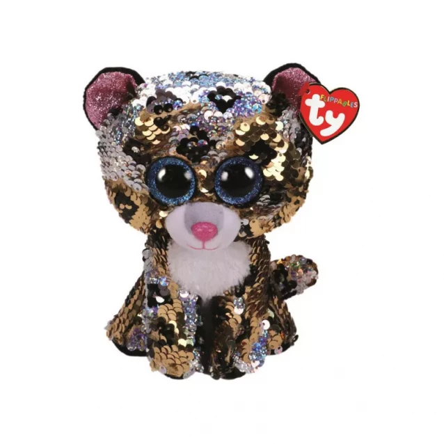 М'яка іграшка TY Flippables Леопард Sterling 25 см (36796) - 1