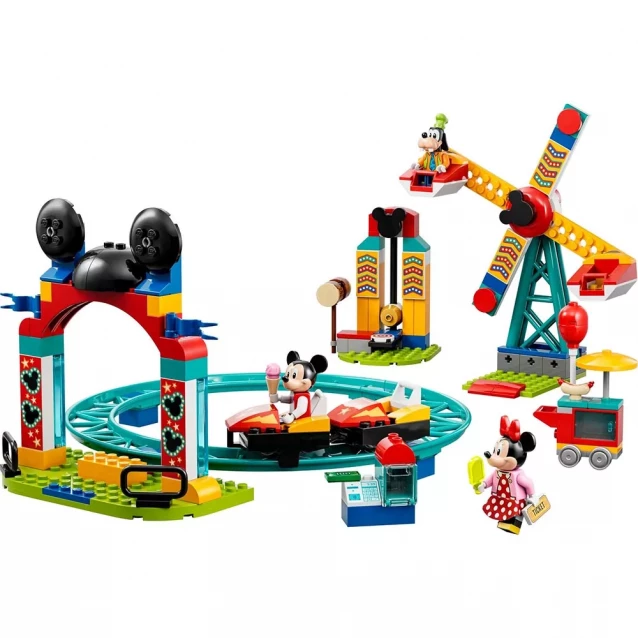 Конструктор LEGO Disney Ярмарочні веселощі Міккі, Мінні та Гуфі (10778) - 3