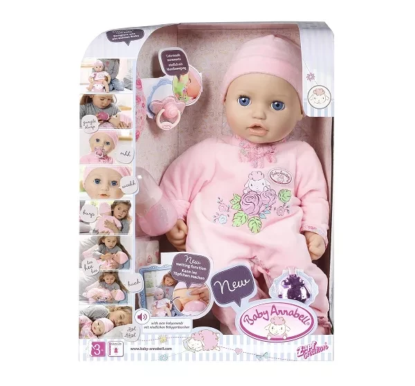 Інтерактивна лялька BABY ANNABELL - МОЯ МАЛЕНЬКА ПРИНЦЕСА (43 см, з аксесуарами, озвучена) - 12