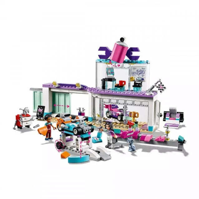 Конструктор LEGO Friends Конструктор Мастерская Творческого Тюнинга (41351) - 3