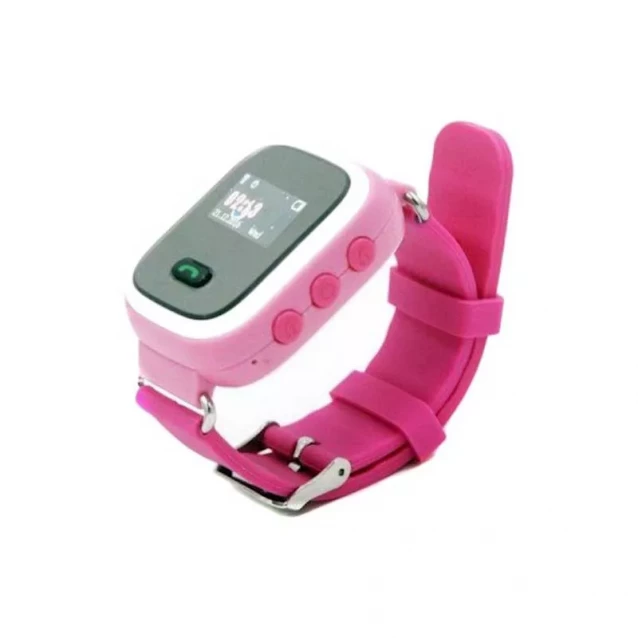 Детские телефон-часы с GPS трекером GOGPS ME K11 Розовые - 1