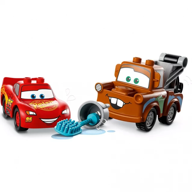 Конструктор LEGO Duplo Развлечения Молнии МакКвина и Сырника на автомойке (10996) - 4