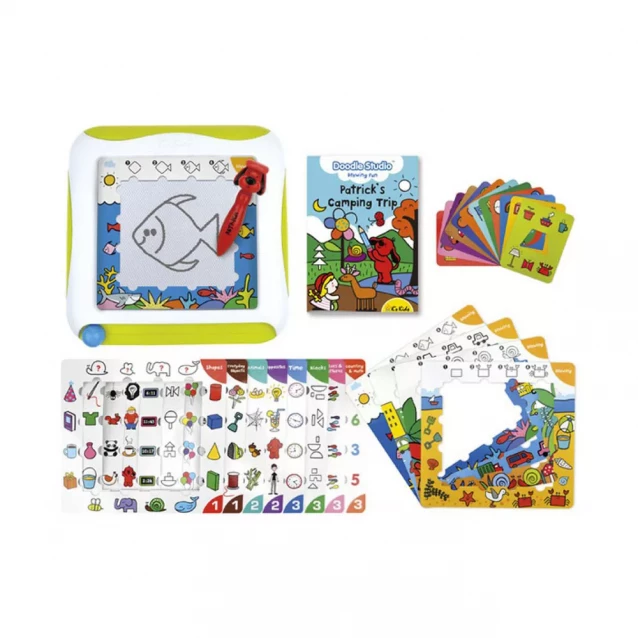 Іграшковий набір Дошка для малювання з картками - 4