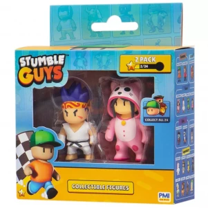 Набір фігурок Stumble Guys Сенсей Фаєрфіст і Мяумер (SG2015-3) дитяча іграшка