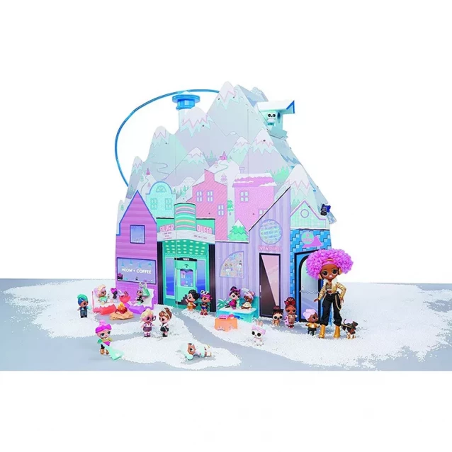 Ляльковий будиночок L.O.L. Surprise! Ігровой Меганабір З Ляльками Серії Winter Disco - Зимовий Маєток (562207) - 5