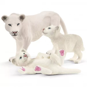 Набір фігурок Schleich Левиця з дитинчатами (42505) дитяча іграшка