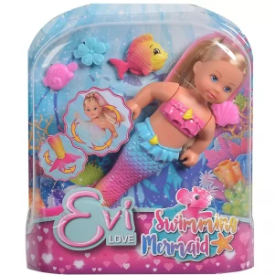 SIMBA STEFFI & EVI Ляльковий набір Еві "Русалонька", що рухає хвостиком, з аксес., 3+ лялька