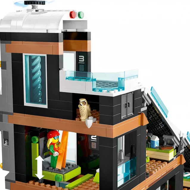 Конструктор LEGO City Горнолыжный и скалолазный центр (60366) - 5