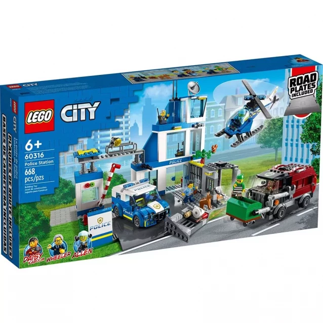 Конструктор LEGO City Поліцейська дільниця (60316) - 1