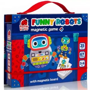 Гра магнітна Roter Kafer Веселі роботи (RK2140-01) дитяча іграшка