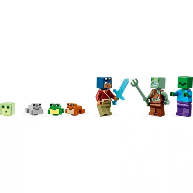 Конструктор LEGO Minecraft Дом в форме лягушки (21256) - 9