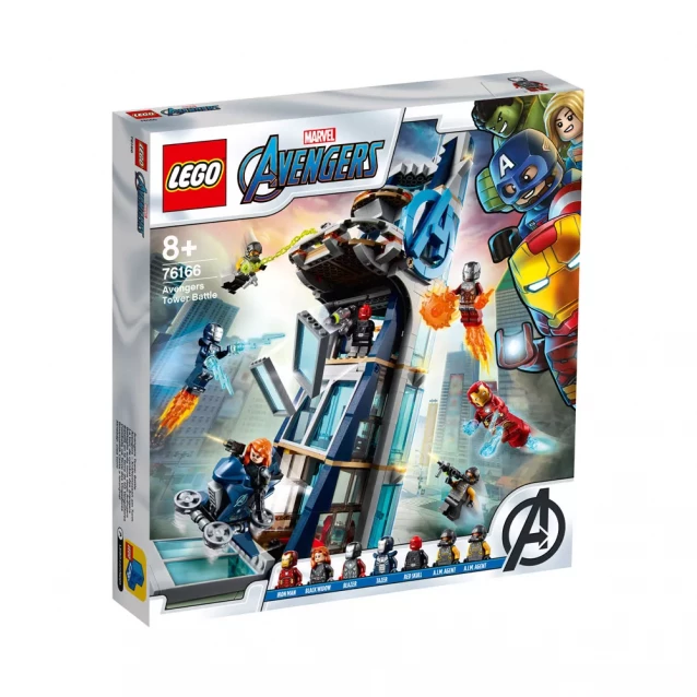 Конструктор LEGO Super Heroes Битва за башню Мстителей (76166) - 1
