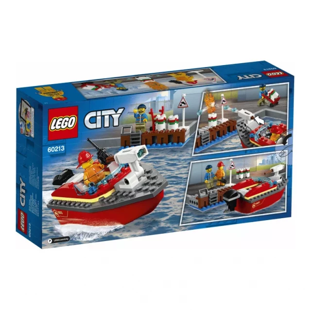 Конструктор LEGO City Пожар На Причале (60213) - 7