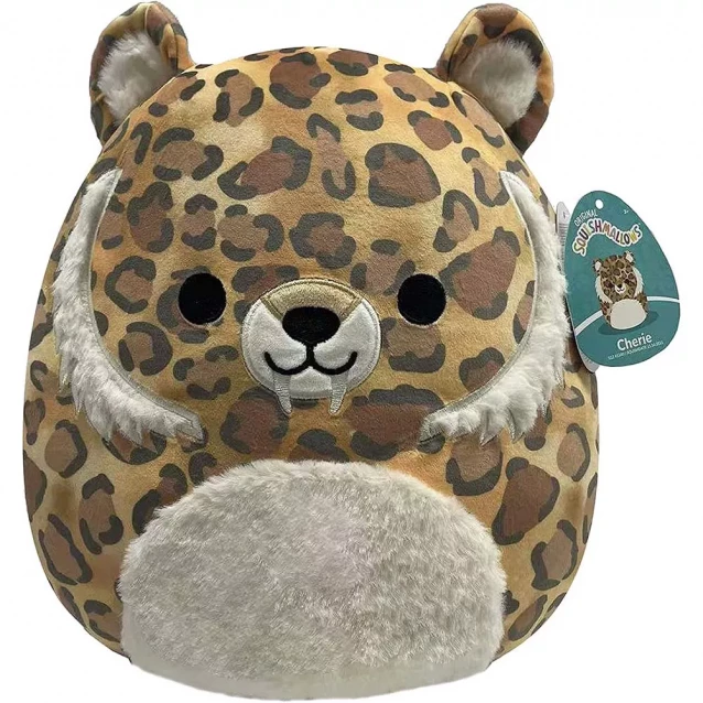 М'яка іграшка Squishmallows Шаблезубий тигр Черрі 31 см (SQJW22-12TG-12) - 1