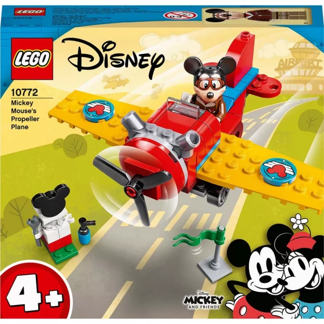 Конструктор LEGO Disney Винтовой самолет Микки Мауса (10772) - 1