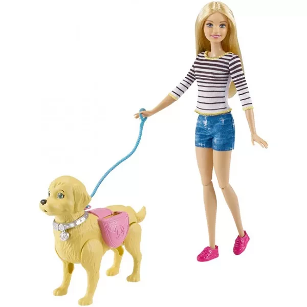 Набір Barbie "Прогулянка з цуценям" - 6