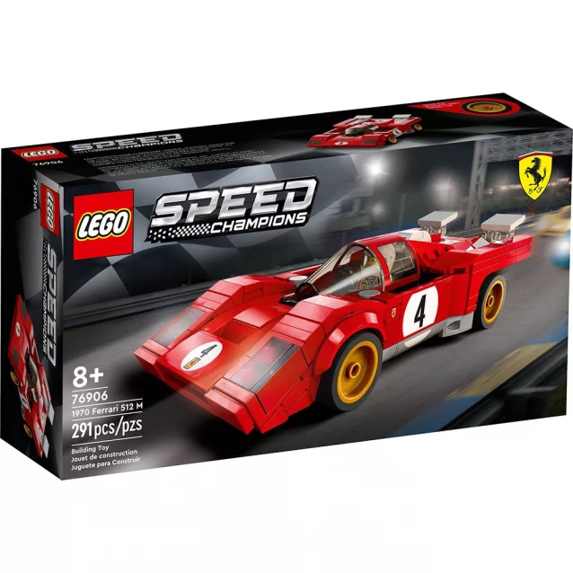 Конструктор LEGO Speed ​​Champions 1970 Ferrari 512 M (76906) - 1