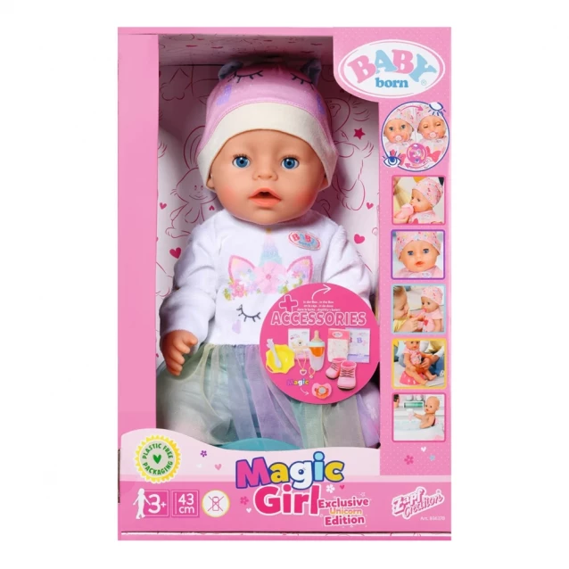 Кукла Baby Born Великолепный единорог 43 см (836378) - 8