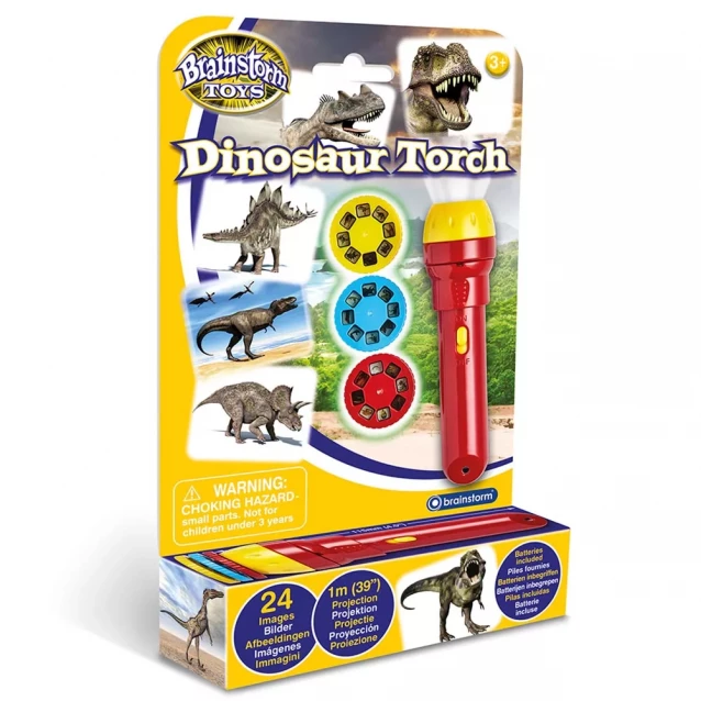 Ліхтарик-проектор Brainstorm Toys Світ динозаврів (E2029) - 2