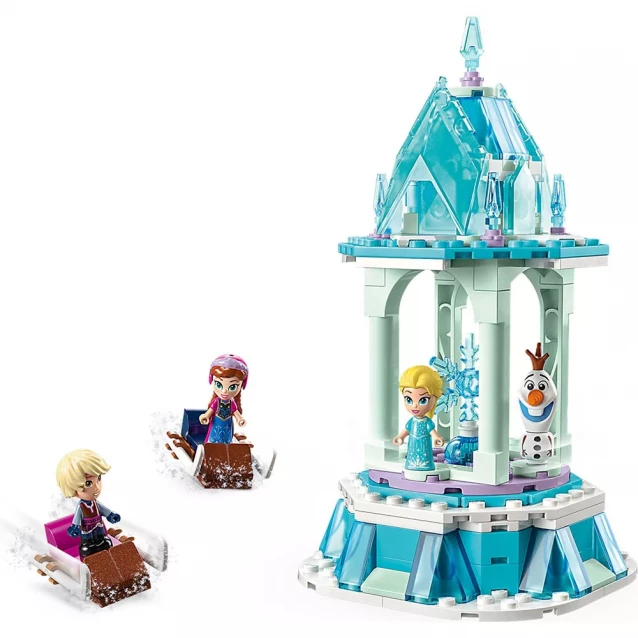 Конструктор LEGO Disney Princess Очаровательная карусель Анны и Эльзы (43218) - 4