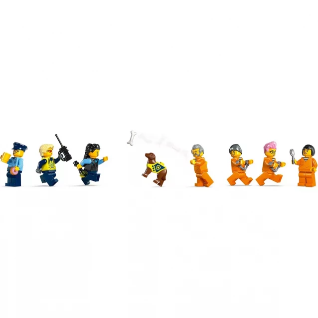 Конструктор LEGO City Полицейский остров-тюрьма (60419) - 8