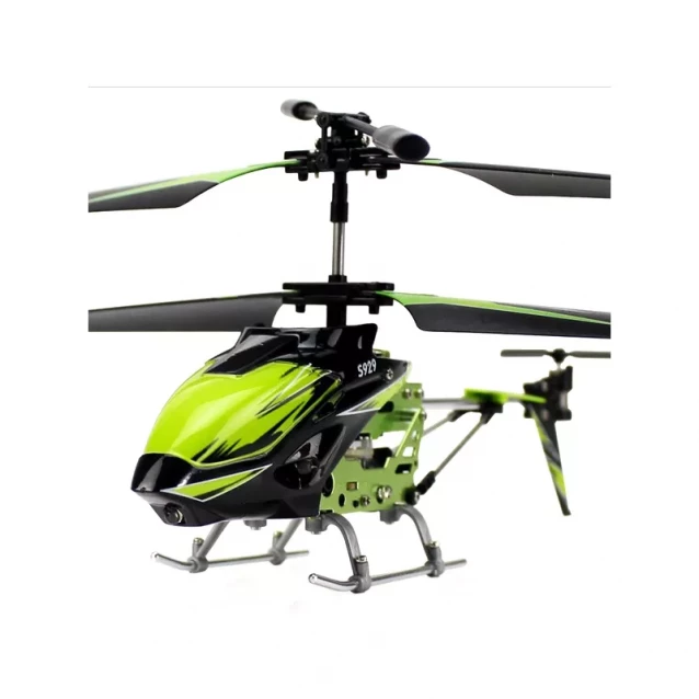 Вертолет WL Toys на р/у зеленый (WL-S929g) - 1