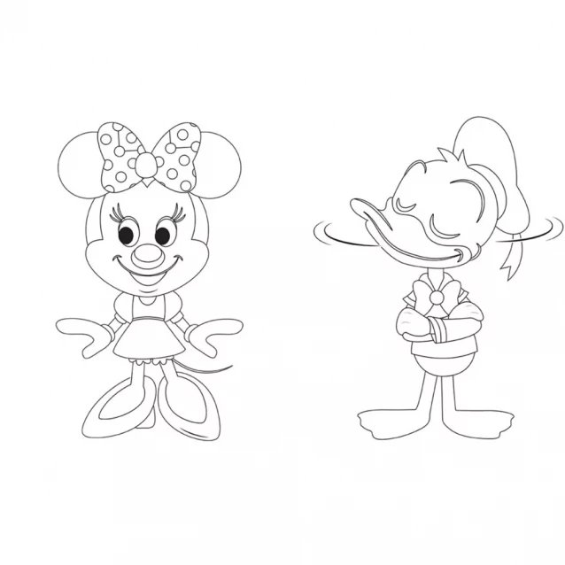 Розмальовка Ранок Disney Маля Гра з кольором Міккі Маус (461291) - 2