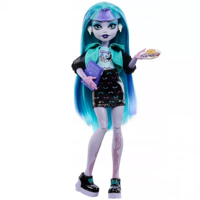 Лялька з сюрпризами Monster High Неонові та бомбезні Жахо-секрети Твайли (HNF82) - 3