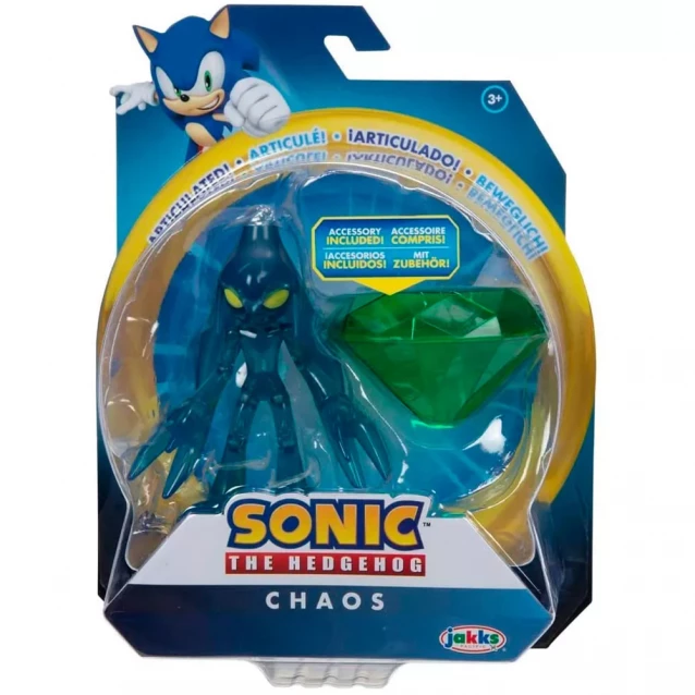 Фігурка з артикуляцією Sonic the Hedgehog Хаос 10 см (41681i-GEN) - 1