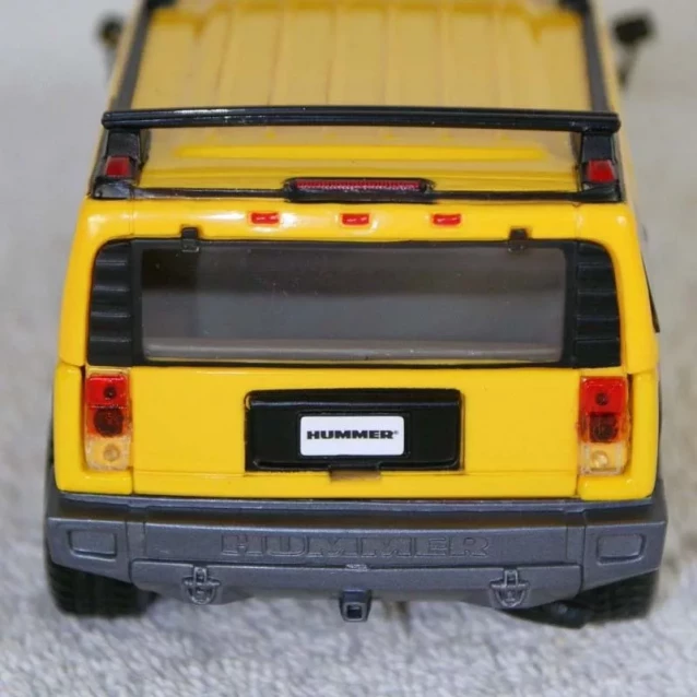 MAISTO Машинка игрушечная Hummer, масштаб 1: 27 31231 yellow - 5
