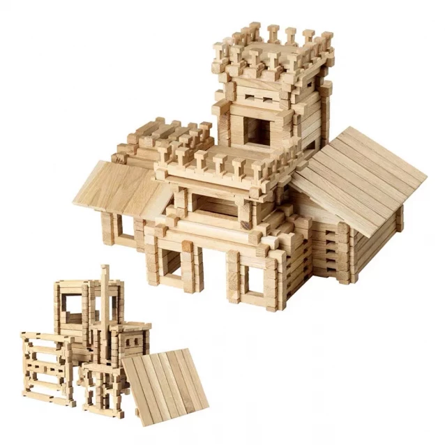 Конструктор деревянный Igroteco Замок 294 дет (900361) - 3