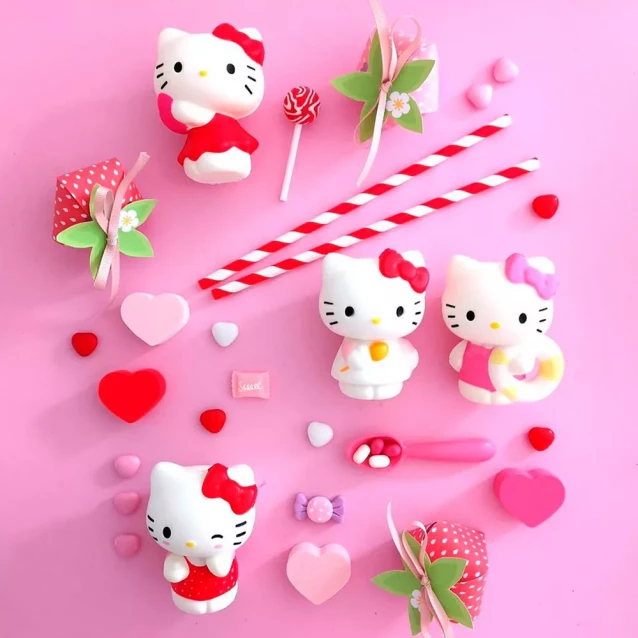 Коллекционная фигурка #Sbabam Hello Kitty Капучино в ассортименте (31/CN21) - 7