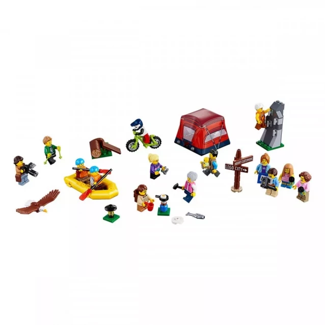 Конструктор LEGO City Набір Фігурок – Пригоди Просто Неба (60202) - 1