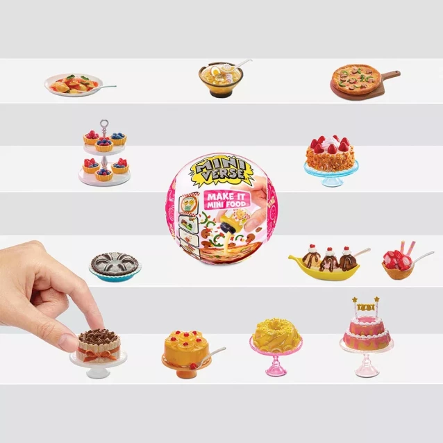 Игровой набор-сюрприз Miniverse Mini Food Создай ужин в ассортименте (591825) - 5