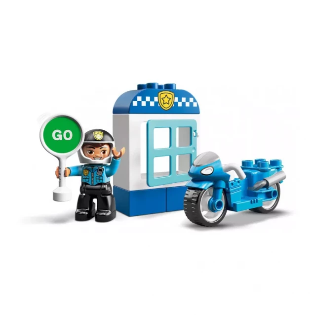 Конструктор LEGO Duplo Полицейский мотоцикл (10900) - 3