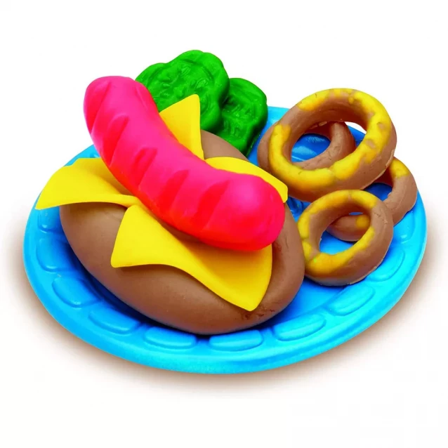 Набір для творчості із пластиліном Play-Doh Бургер гриль (B5521) - 4
