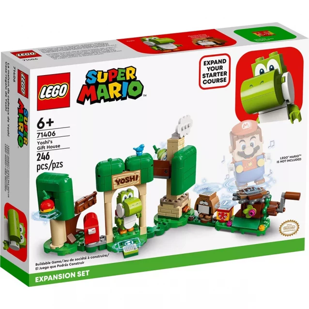 Конструктор LEGO Super Mario Будинок подарунків Йоші (71406) - 1
