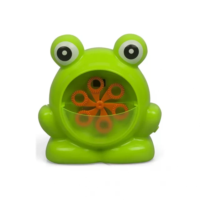 WANNA BUBBLES Мильні бульбашки "Баббл генератор, зелене жабеня", 50 мл - 3