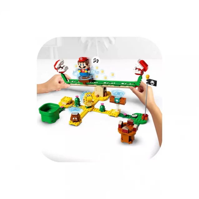 Конструктор LEGO Super Mario Дрифт-заезд с Растением-Пираньей. Дополнительный уровень (71365) - 12