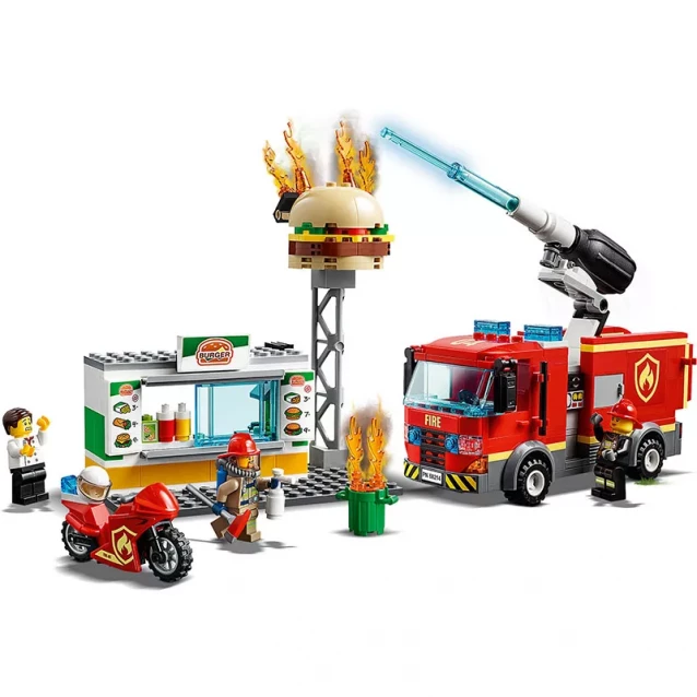 Конструктор Lego City Пожежа В Бургер-Барі (60214) - 2