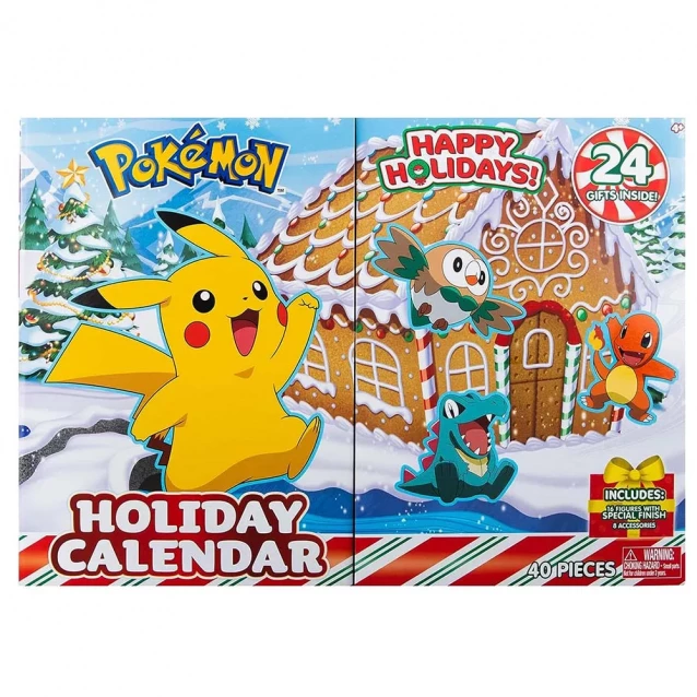 Адвент-календарь Pokemon с фигурками (PKW3066) - 1