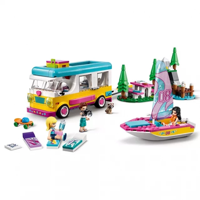 Конструктор LEGO Лісовий Будинок На Колесах І Яхта (41681) - 5