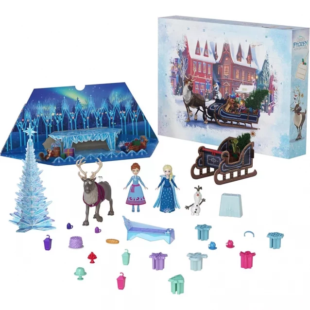 Адвент-календар Disney Frozen Крижане серце (HWX20) - 1
