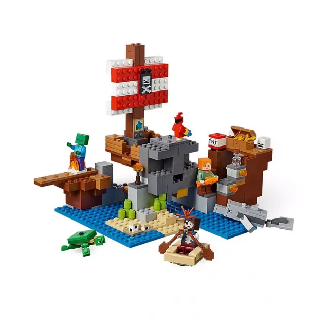 Конструктор LEGO Minecraft Приключения на пиратском корабле (21152) - 5