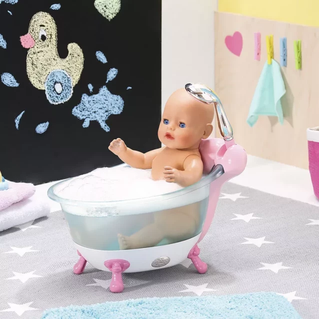 Автоматична ванночка для ляльки BABY BORN - ВЕСЕЛЕ КУПАННЯ (світло, звук) - 6