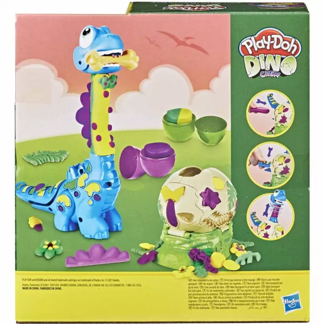 Набір пластиліну Play-Doh Великий Бронто (F1503) - 2