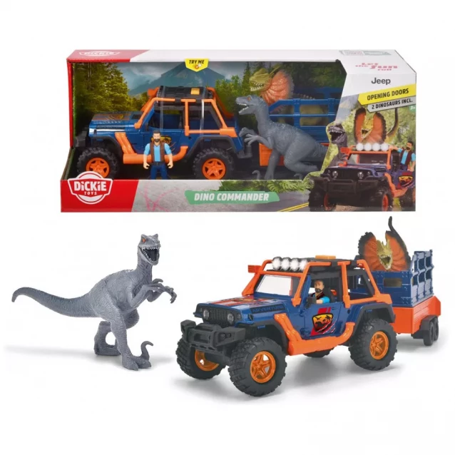 Игровой набор Dickie Toys Наблюдатель динозавров (3837024) - 2